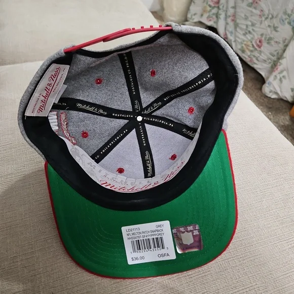 Mitchell and Ness San Francisco 49ers Baseball cap. Wore Once. Excellent Cond. - Picture 5 of 5